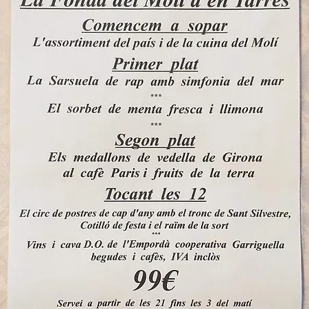 La Fonda Del Moli D'en Tarres Hébergement de vacances